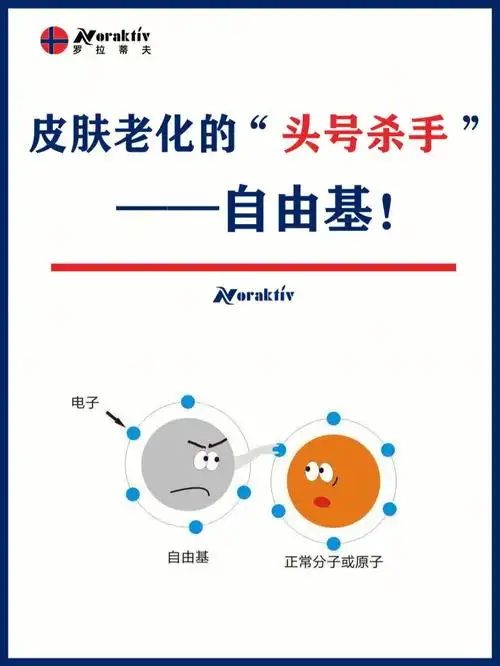 皮肤老化的头号杀手自由基