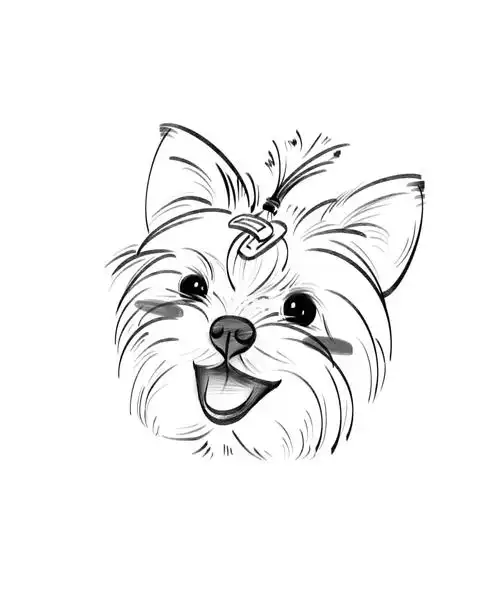 约克夏二十拥有画像一张