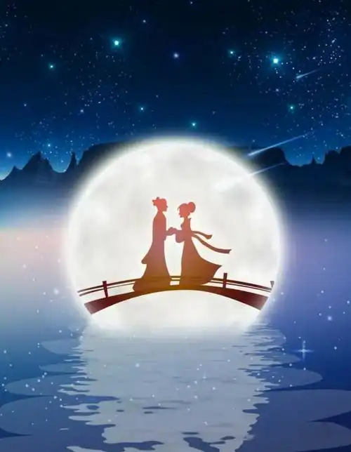 鹊桥仙七夕(乞巧楼空)