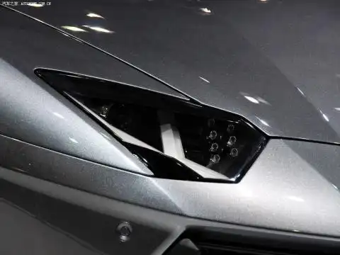 兰博基尼_金属漆深灰色aventador其它细节图片_汽车之家