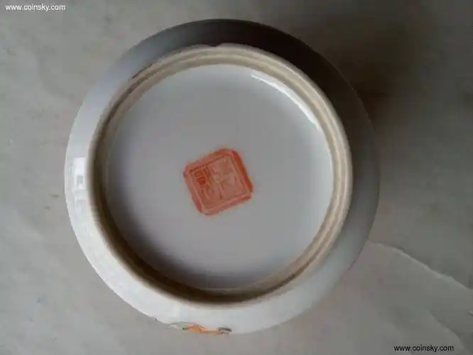 钱币天堂·交易区详情·民国仿同治彩人物温酒盅