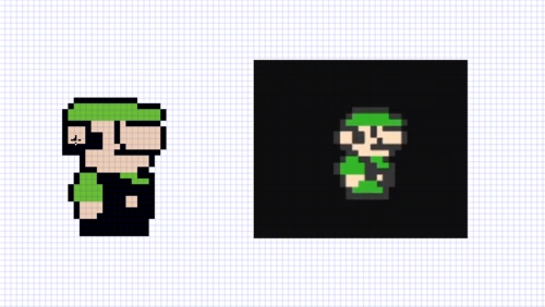 最近一直没有进行像素画绘画练习