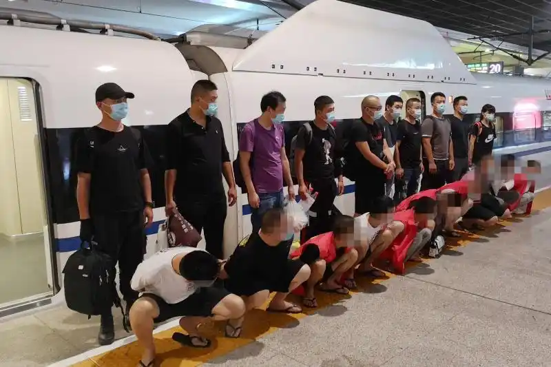 上海浦东警方抓获涉嫌网络诈骗的犯罪嫌疑人团伙