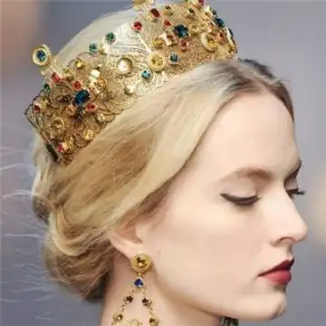 2020戴皇冠的女王唯美头像图片大全女王头像霸气十足皇冠图片精选