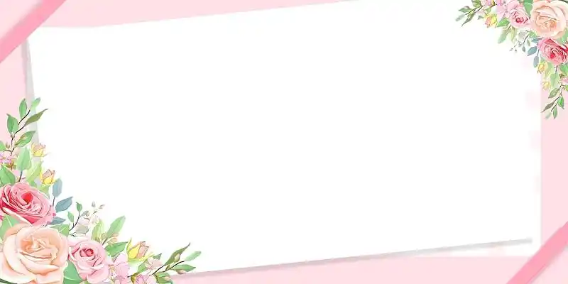 wps格式绿色小清新养生锻炼健身瑜伽信纸展板背景黄色水彩小清新花卉