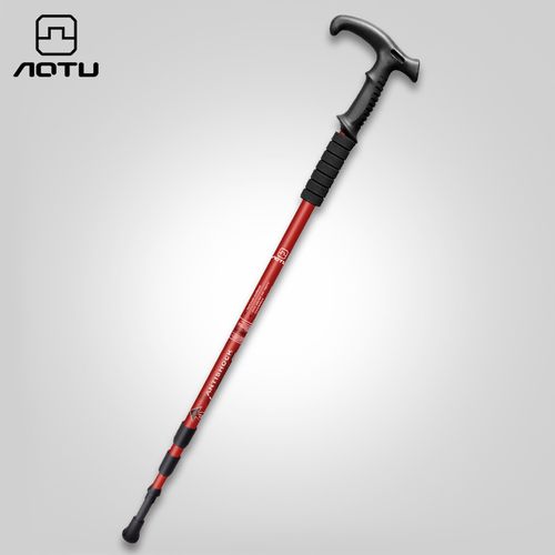 户外爬山装备雪地防滑伸缩登山杖