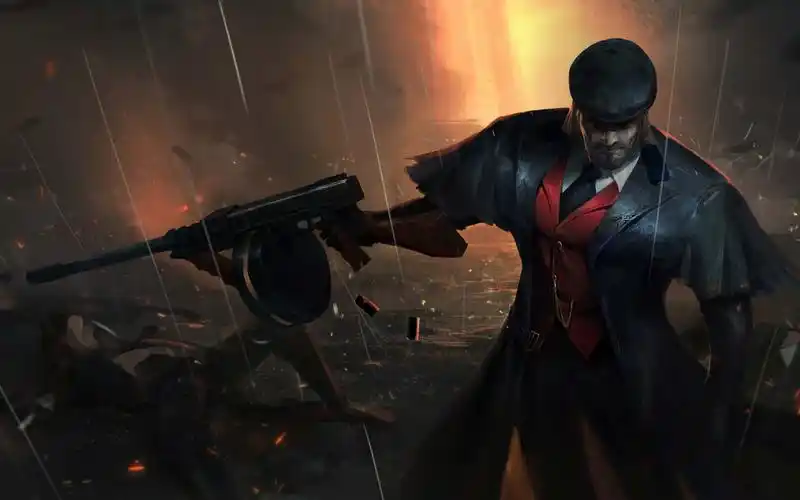 【英雄联盟法外狂徒】好兄弟告诉我  要是这样画男枪 我早就上王者了