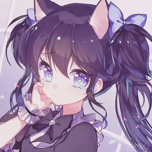 猫耳少女头像闺蜜头像女头