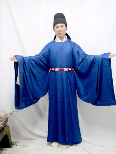 宋制圆领袍公服常服礼服复原款古装汉服男装-定做贤士—私人定制
