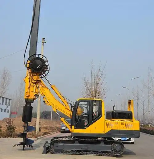 小型履带旋挖钻机 履带式旋挖钻机履带式打桩机厂家.