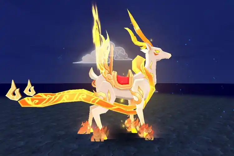 迷你世界推出全新坐骑三形态九色鹿颜值太高玩家太帅了