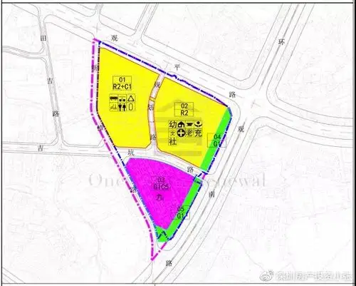 新田社区新田元水老村城市更新单元规划草案公示