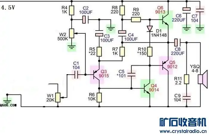 请教收音机功放问题