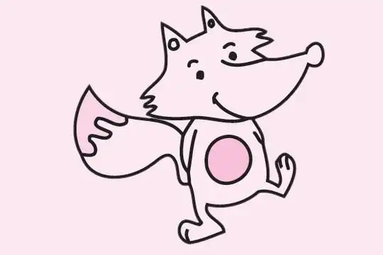 狐狸简笔画图片
