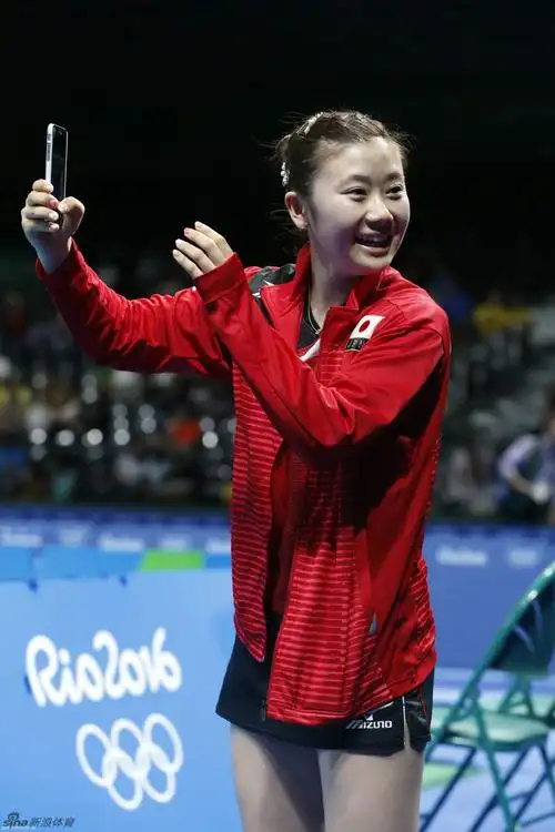 福原爱进入"自拍狂魔"模式 (1/15)