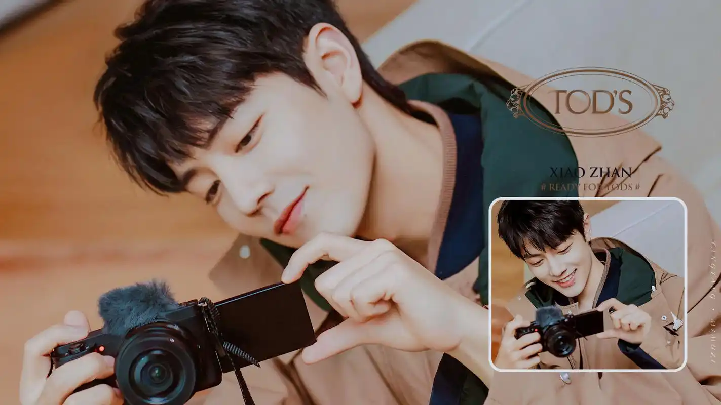 分享一组肖战电脑桌面高清图,图中有我喜欢的暖色调和温暖治愈的人!