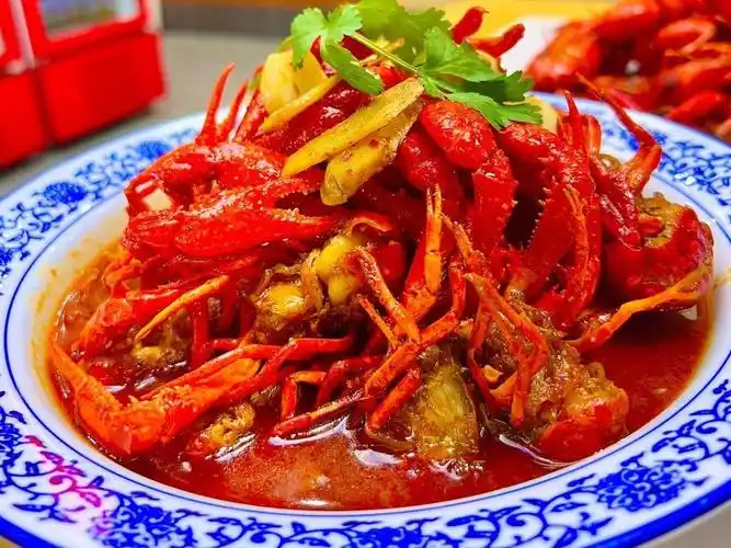 贺记老长沙口味虾图片