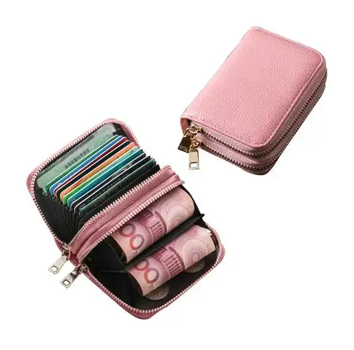 2020新款多卡位风琴女式零钱包大容量卡包男士驾驶证信用卡套时尚