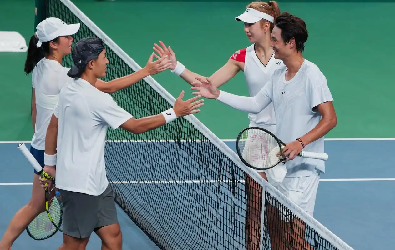 网球——混合双打决赛赛况