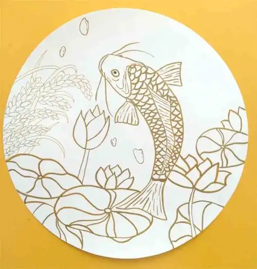 鲤鱼图片,鲤鱼儿童绘画