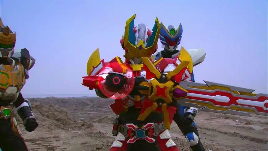 铠甲勇士铠传:刑天最终决战,殿堂武器战神烈火剑出鞘-母婴亲子视频