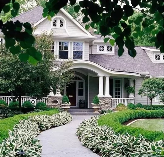 现代欧洲别墅庭院景观设计