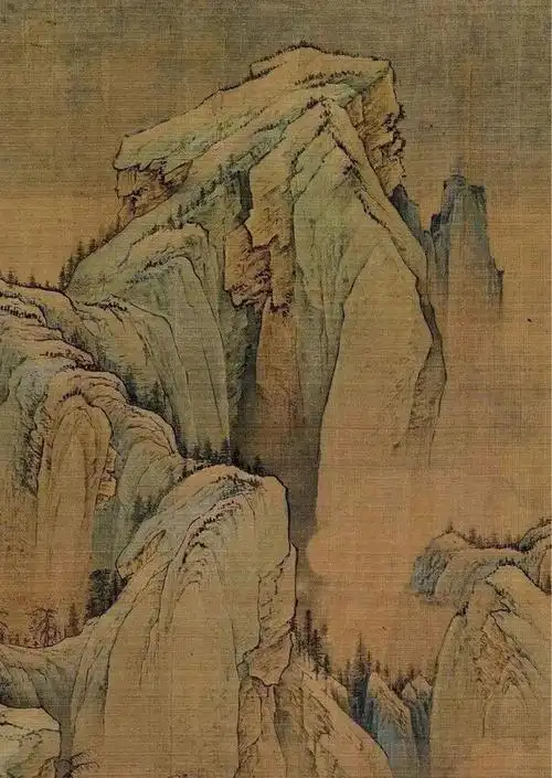 赵伯驹 宋 山水画《江山秋色图》 全卷高清局部