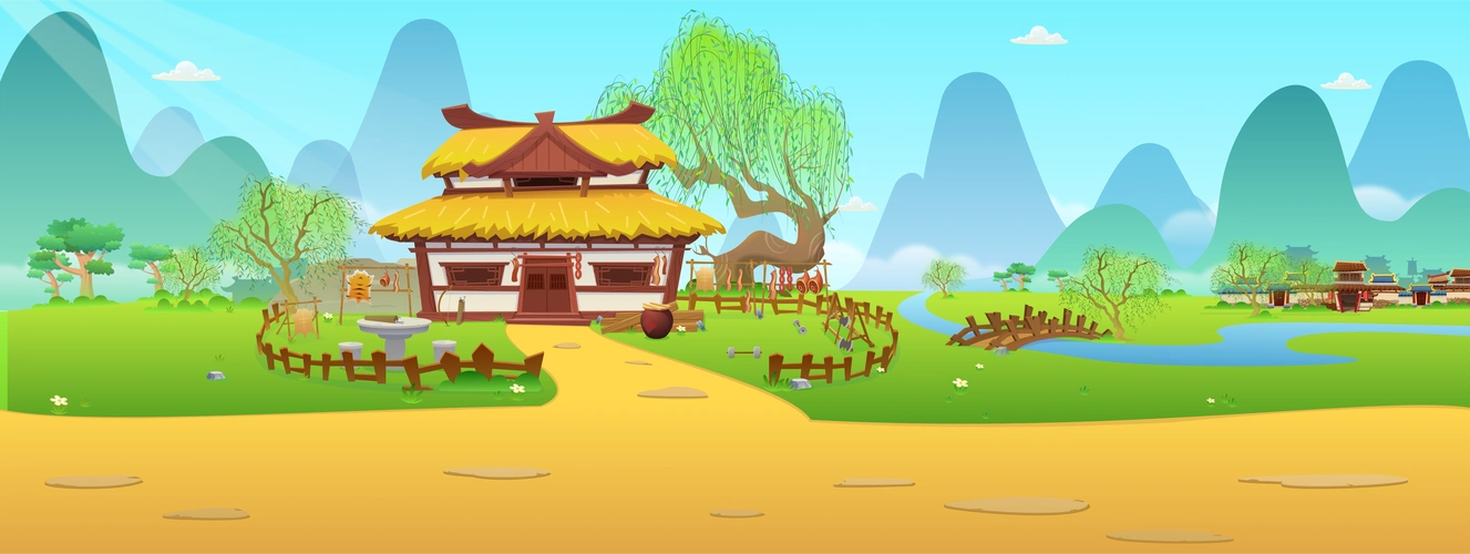 古代村庄 - 182****5182 - 原创作品 - 视觉中国(shijueme)