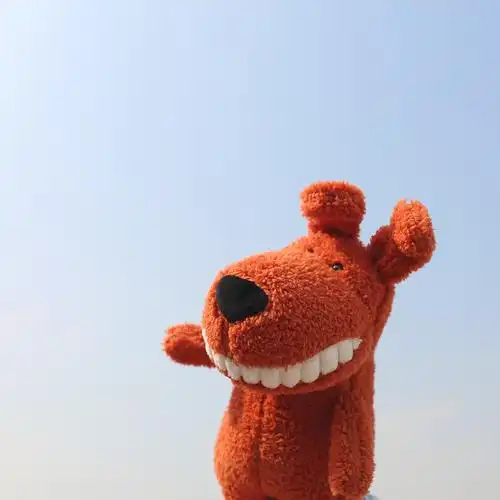 flowerzz看见你就笑 好心情 大牙公仔少女心娃娃玩偶生日礼物