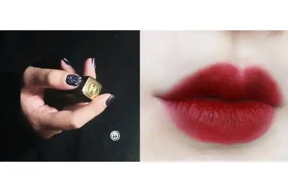 香奈儿56号是什么颜色薄涂很嫩的水红色