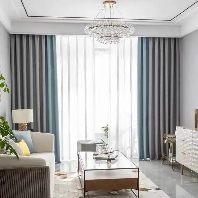 盘点2020年最火的轻奢风拼色窗帘