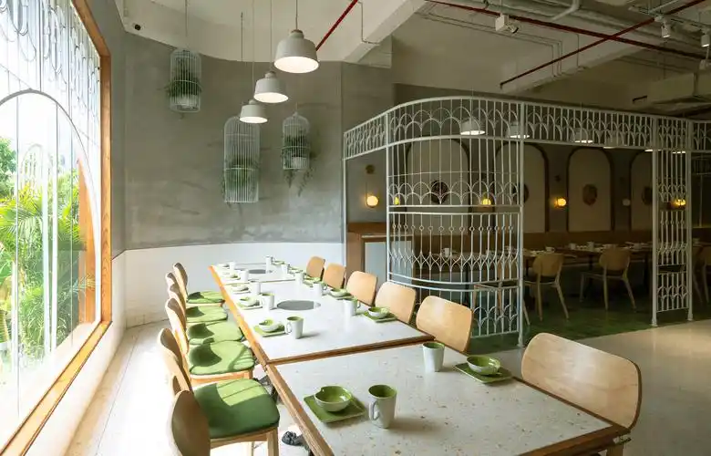 众派思商业设计分享 | 越南cuon n roll创意主题餐厅设计