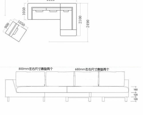北欧沙发现代简约l型组合小户型客厅转角可拆洗棉麻简约布艺沙发-淘宝