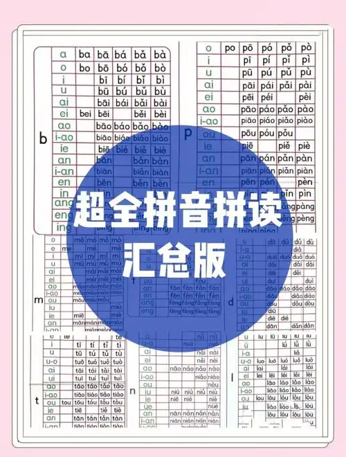 26个拼音拼读字母汉语拼音拼读练习