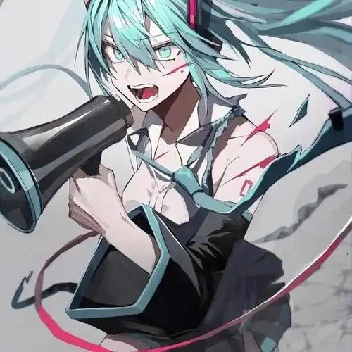 初音未来个性酷酷的头像