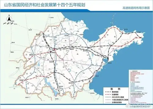 山东高铁十三五和十四五两个五年规划比较篇