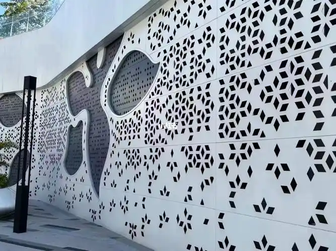 分享一波冲孔铝单板