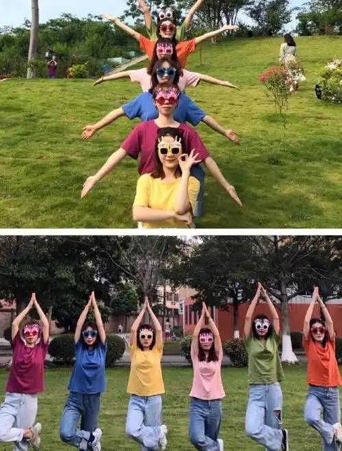 团建聚会08春游野餐02拍照姿势大全