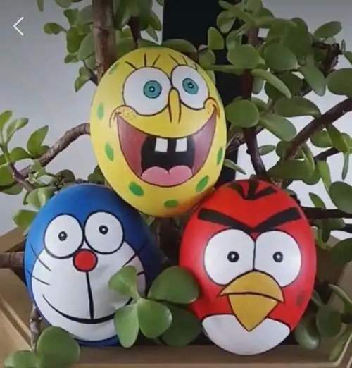 宁远小学美术课堂------画彩蛋