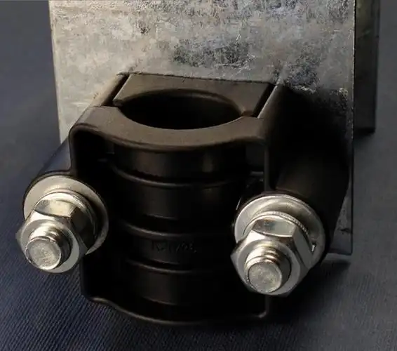 罗米特(luomite) 塔吊电缆线夹子塔机电缆固定夹具中联电缆线卡子高压