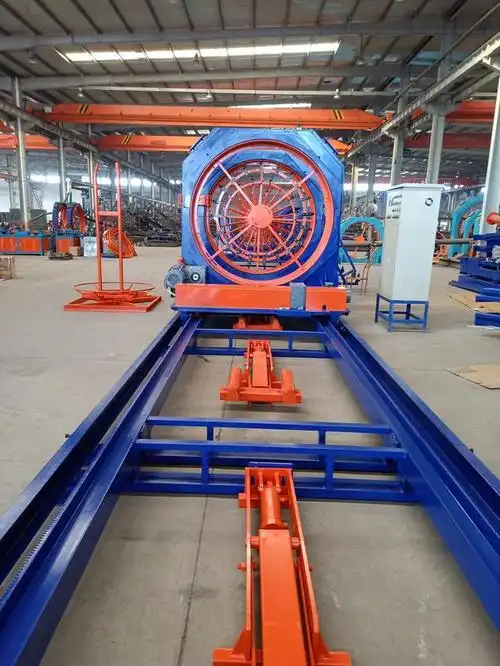 数控钢筋笼滚焊机是一种由plc控制加工制作钢筋笼的设备.