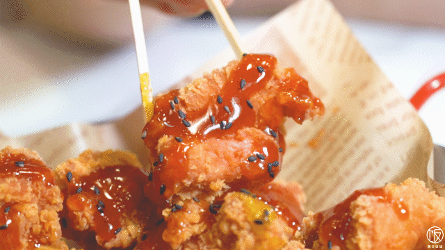 西安韩式炸鸡天花板,外卖小哥也得排队取!