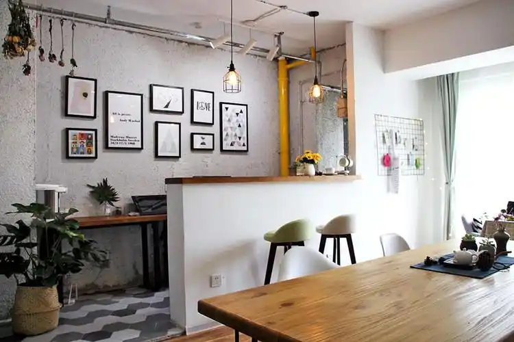 小型工作室混搭装修厨房设计图_齐家网装修效果图