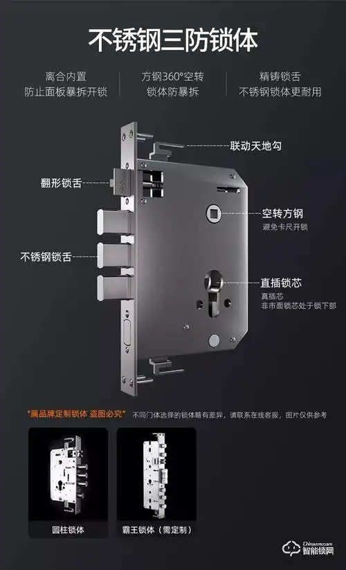 石将军智能锁j1家用防盗门智能门锁密码锁