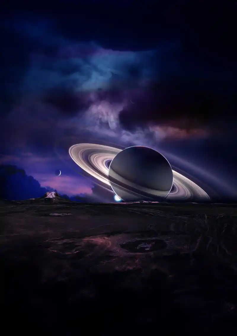 假如我们站在土卫六(titan)上……(原创)