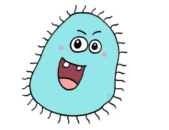 儿童抗击病毒简笔画