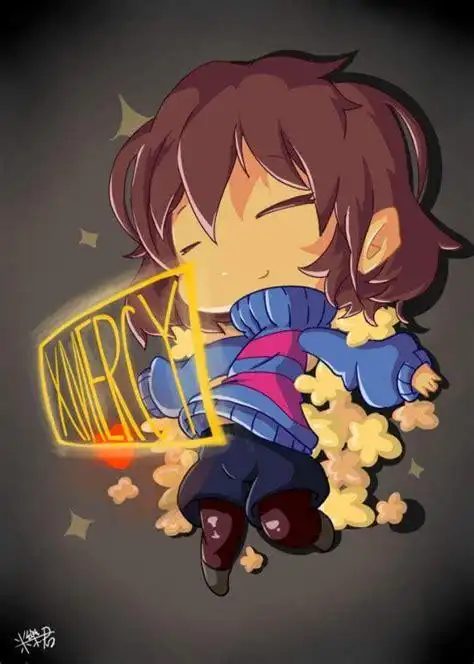 求undertale frisk的一些美图!_百度知道