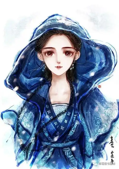 教程|动漫创意画《q版杨幂》