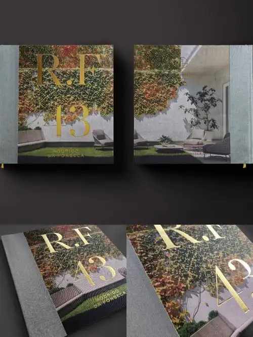 059面一本封面有质感的房地产书籍画册