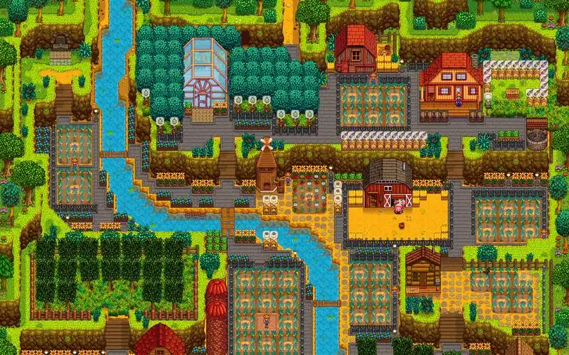 纯净版星露谷物语山顶农场布局参考